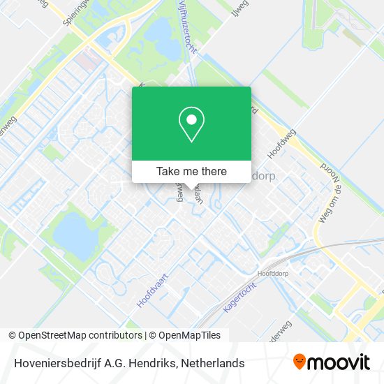 Hoveniersbedrijf A.G. Hendriks map