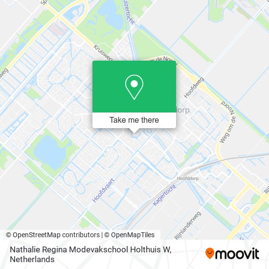 Nathalie Regina Modevakschool Holthuis W map