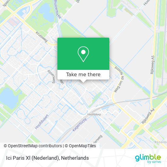 Ici Paris Xl (Nederland) map