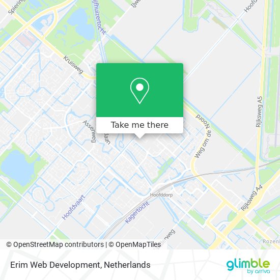 Erim Web Development map