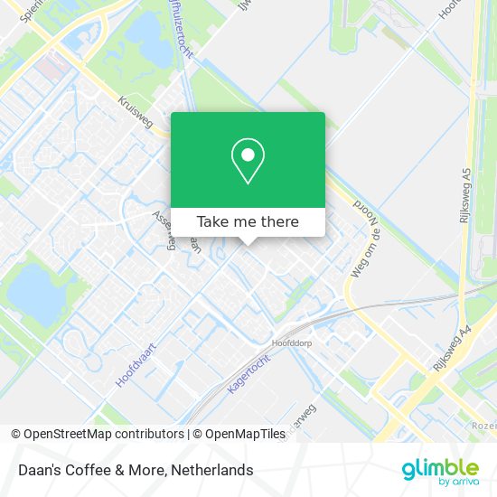 Daan's Coffee & More map