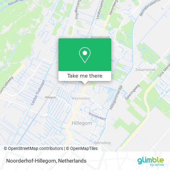 Noorderhof-Hillegom Karte