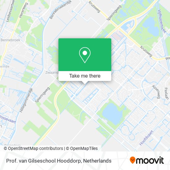 Prof. van Gilseschool Hooddorp map