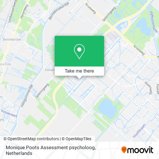 Monique Poots Assessment psycholoog map