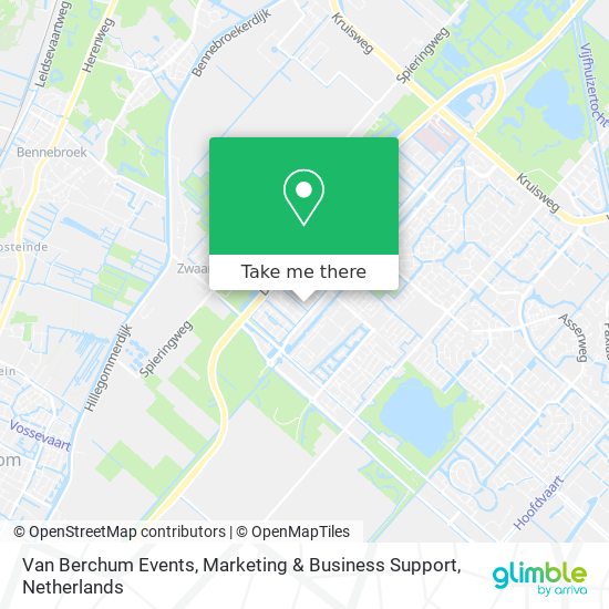 Van Berchum Events, Marketing & Business Support map