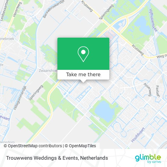 Trouwwens Weddings & Events Karte