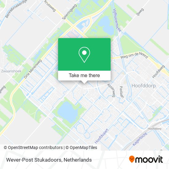 Wever-Post Stukadoors map