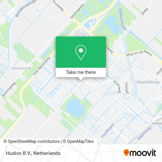 Hudivo B.V. map