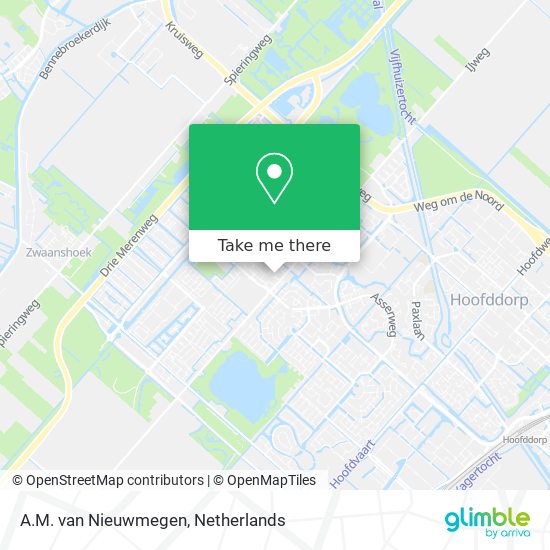 A.M. van Nieuwmegen map