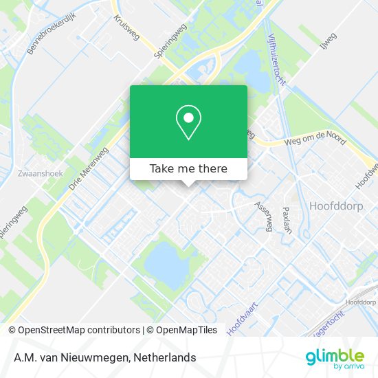 A.M. van Nieuwmegen Karte