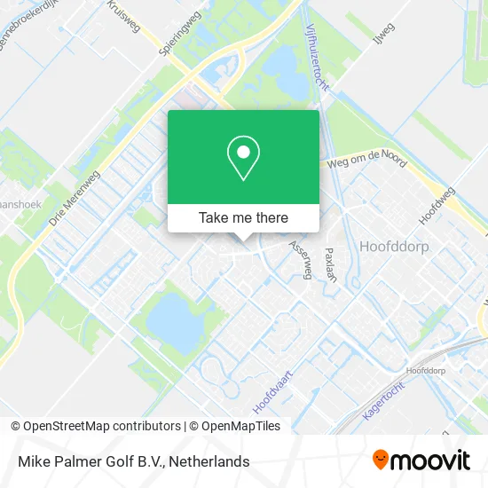 Mike Palmer Golf B.V. map