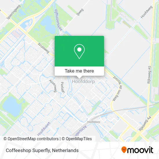 Coffeeshop Superfly map