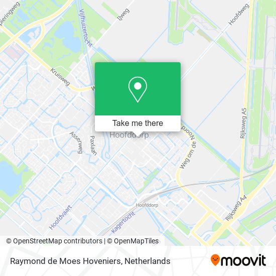 Raymond de Moes Hoveniers map