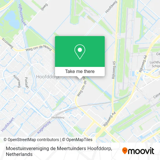 Moestuinvereniging de Meertuinders Hoofddorp map