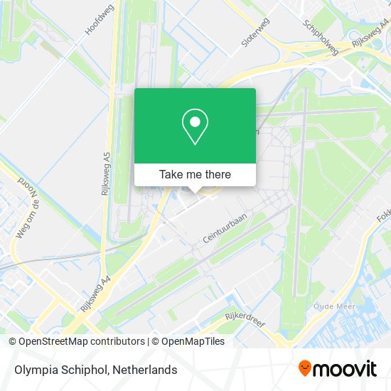 Olympia Schiphol Karte