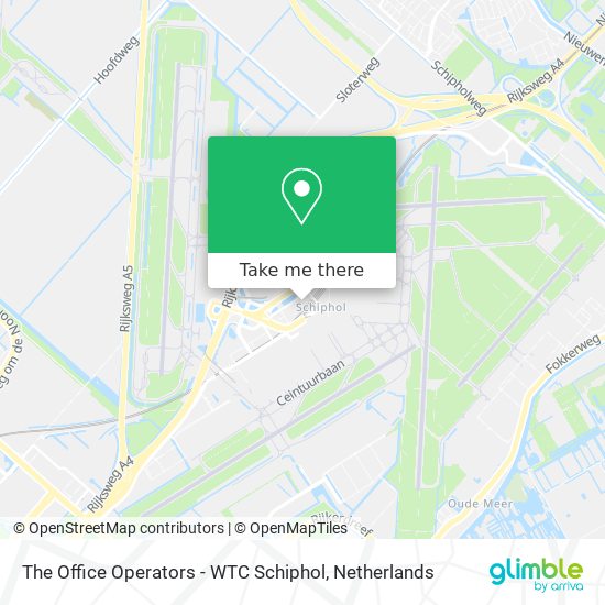 The Office Operators - WTC Schiphol map