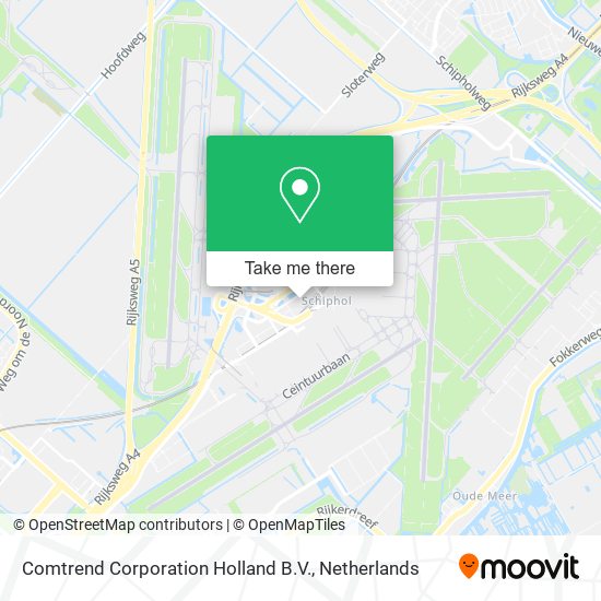 Comtrend Corporation Holland B.V. map