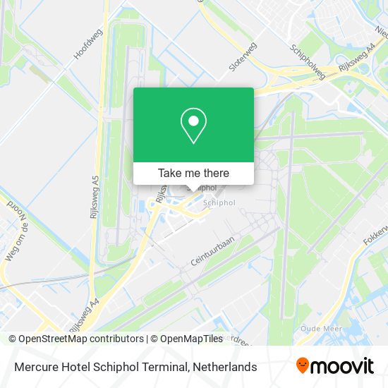 Mercure Hotel Schiphol Terminal map