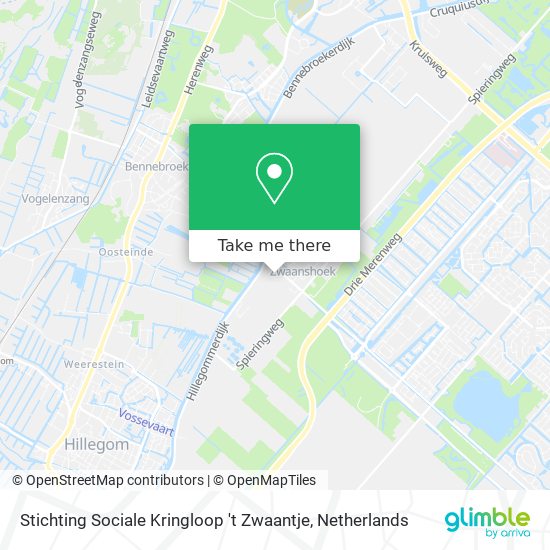 Stichting Sociale Kringloop 't Zwaantje Karte