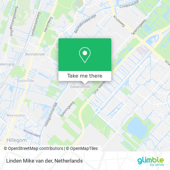 Linden Mike van der map