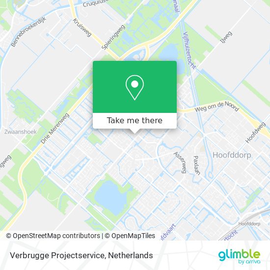 Verbrugge Projectservice map