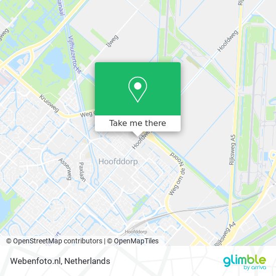 Webenfoto.nl map