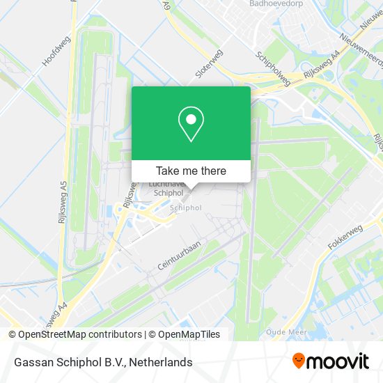 Gassan Schiphol B.V. map