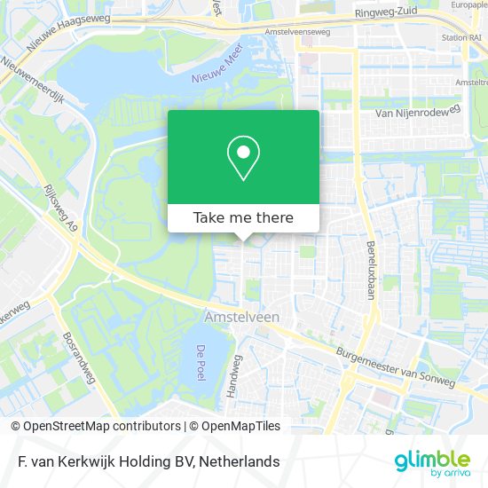 F. van Kerkwijk Holding BV map