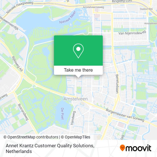 Annet Krantz Customer Quality Solutions map