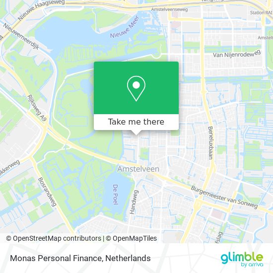 Monas Personal Finance map