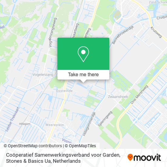 Coöperatief Samenwerkingsverband voor Garden, Stones & Basics Ua map