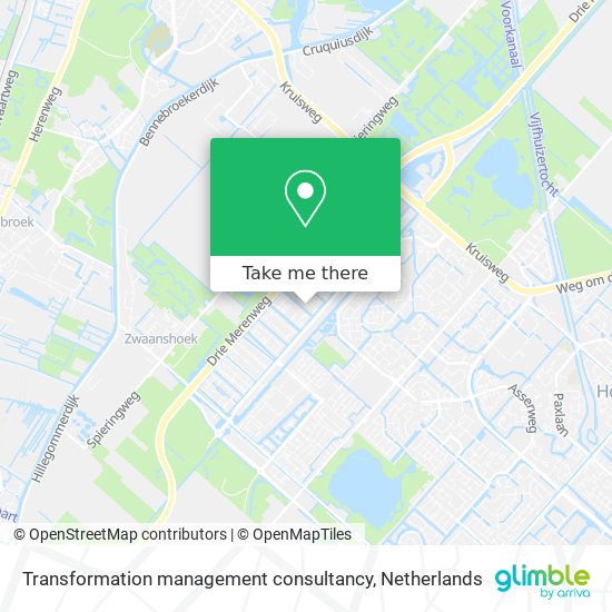 Transformation management consultancy map