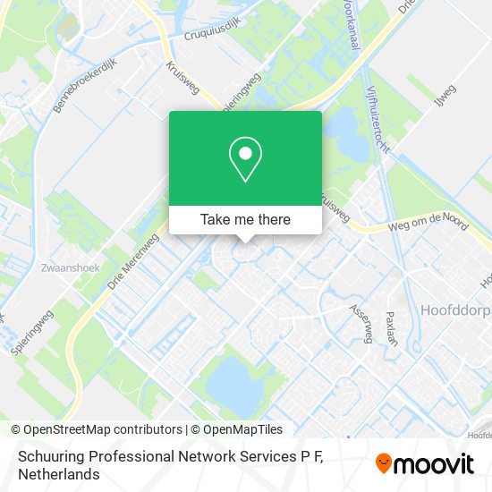 Schuuring Professional Network Services P F map