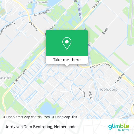 Jordy van Dam Bestrating map