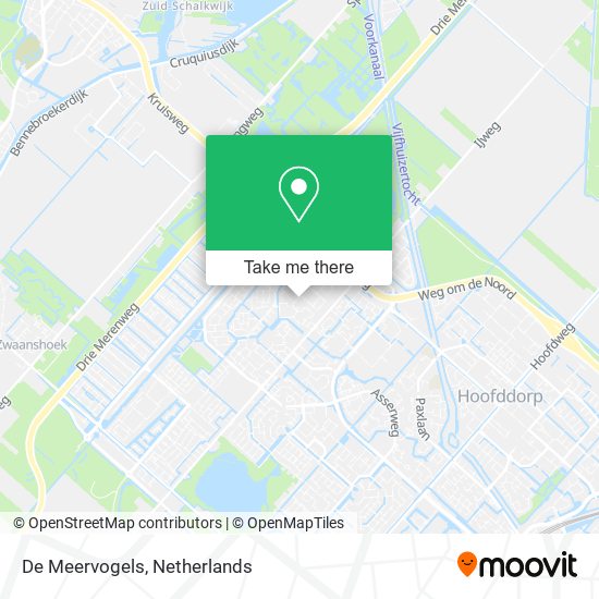 De Meervogels Karte