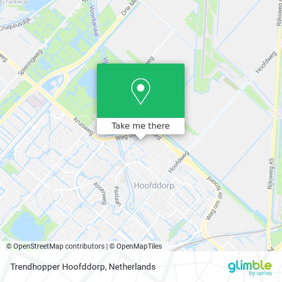 Trendhopper Hoofddorp map