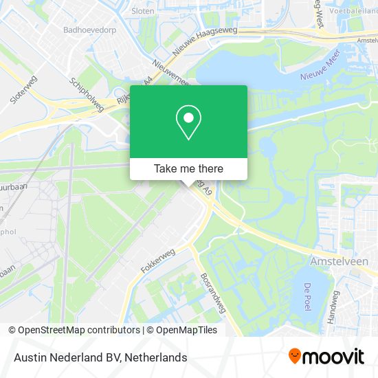 Austin Nederland BV map