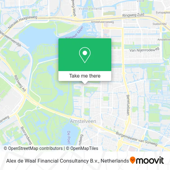 Alex de Waal Financial Consultancy B.v. map