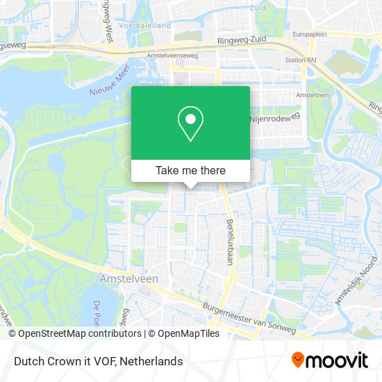 Dutch Crown it VOF map