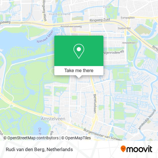Rudi van den Berg map