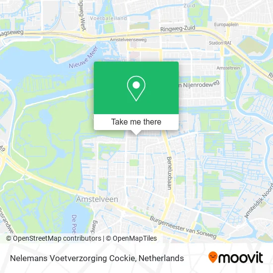 Nelemans Voetverzorging Cockie map