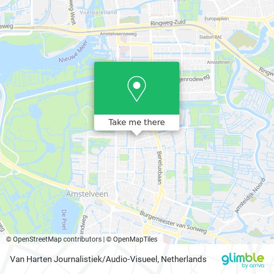 Van Harten Journalistiek / Audio-Visueel Karte