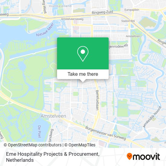 Eme Hospitality Projects & Procurement map