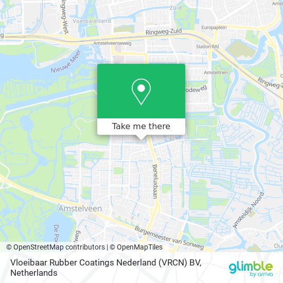 Vloeibaar Rubber Coatings Nederland (VRCN) BV Karte