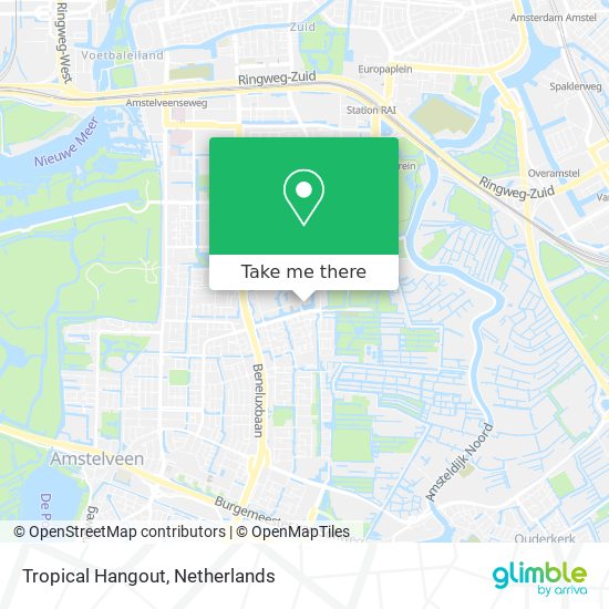 Tropical Hangout map