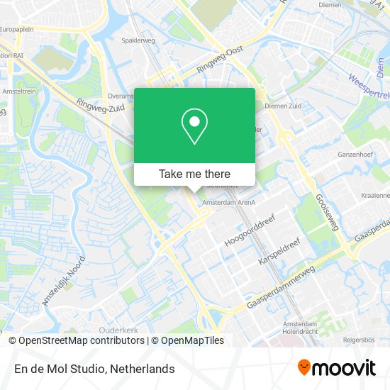 En de Mol Studio map