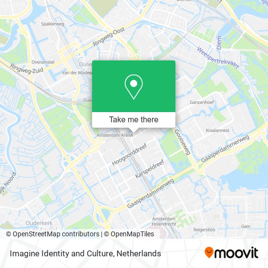 Imagine Identity and Culture map