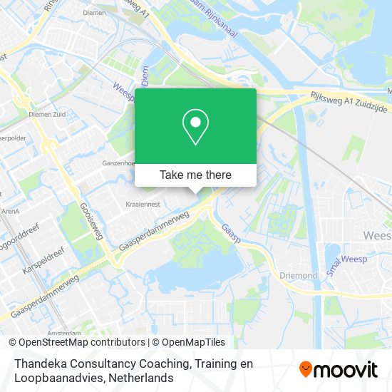 Thandeka Consultancy Coaching, Training en Loopbaanadvies map