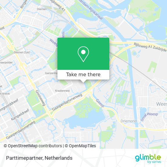 Parttimepartner map