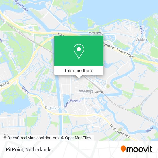 PitPoint map